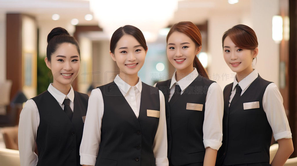 光影中的守候 酒店服务人员的群像摄影艺术